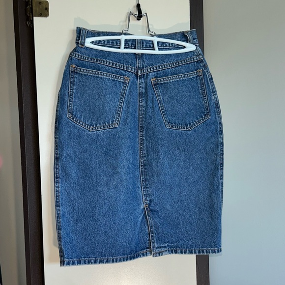 Vintage Jean Skirt - Picture 2 of 2